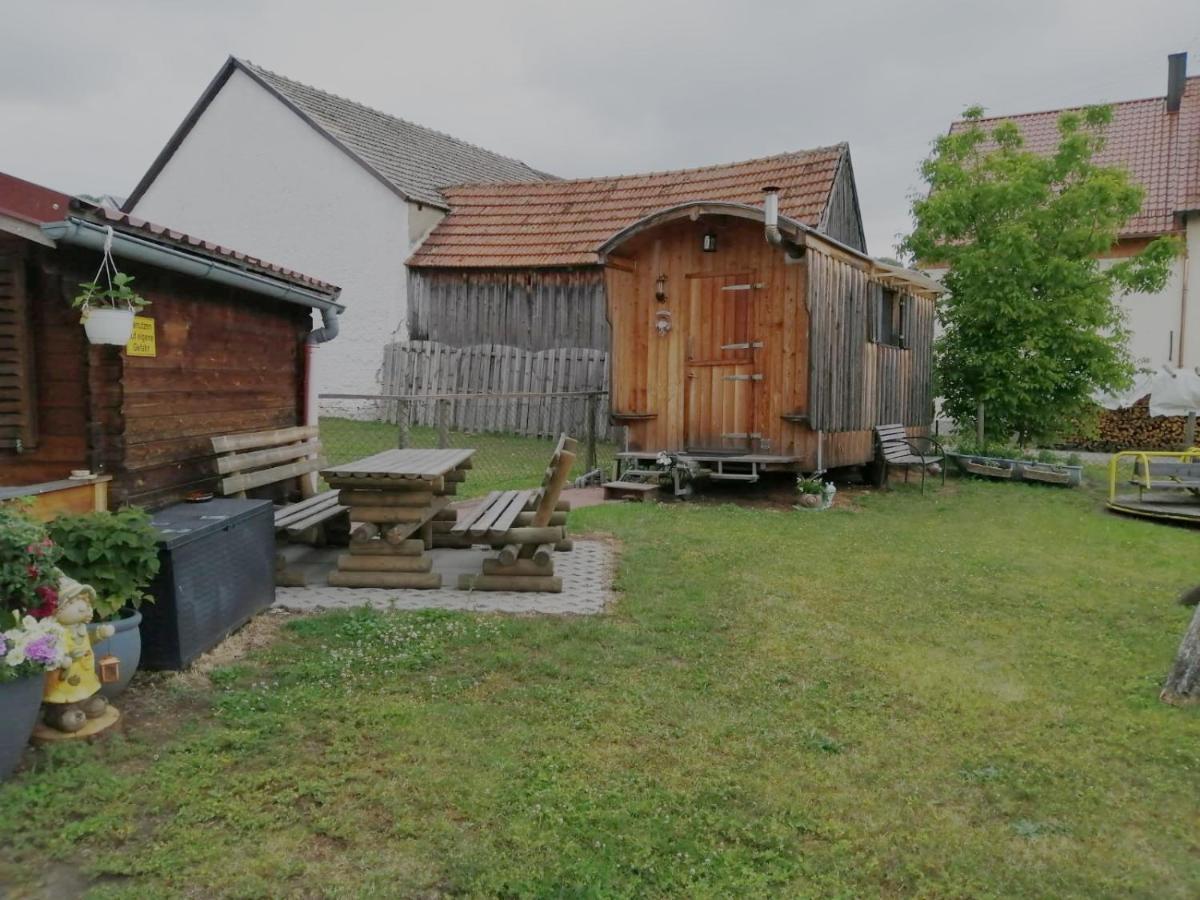 Schaeferwagen Auf Dem Ferienhof Stark Kelheim Ngoại thất bức ảnh